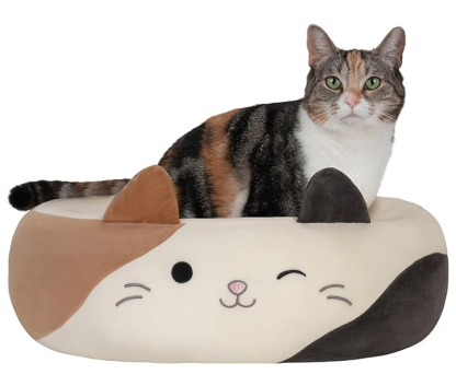 Squishmallows Cam The Calico Cat Pet Bed