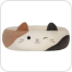 Squishmallows Cam The Calico Cat dog Bed
